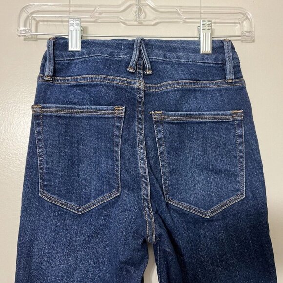Good American Good Legs Jeans Womens Stretch Blue Skinny Leg Size 00/24 EUC - Picture 8 of 8